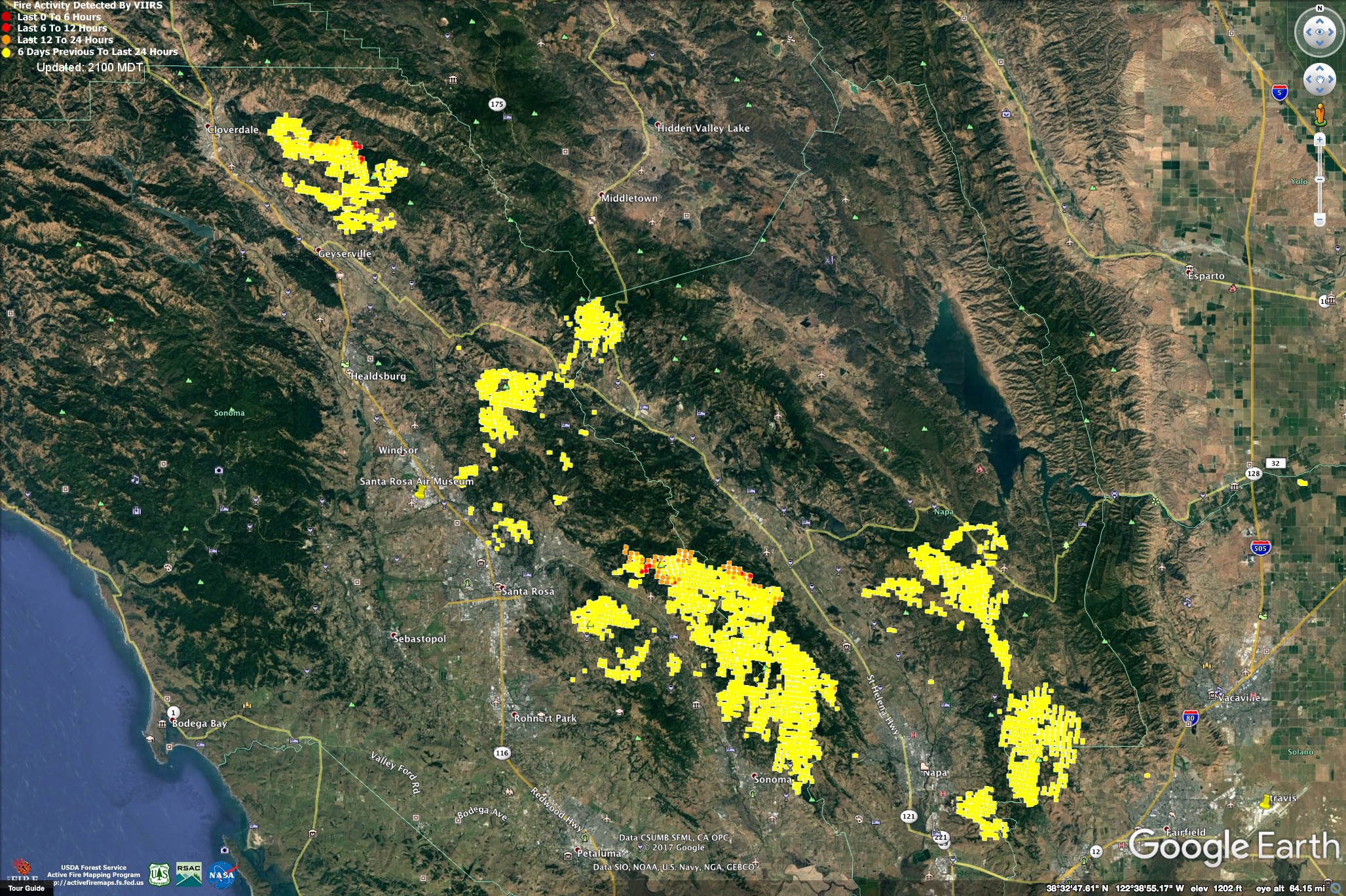 2017 Northern California Wildfires « Deer Creek Resources